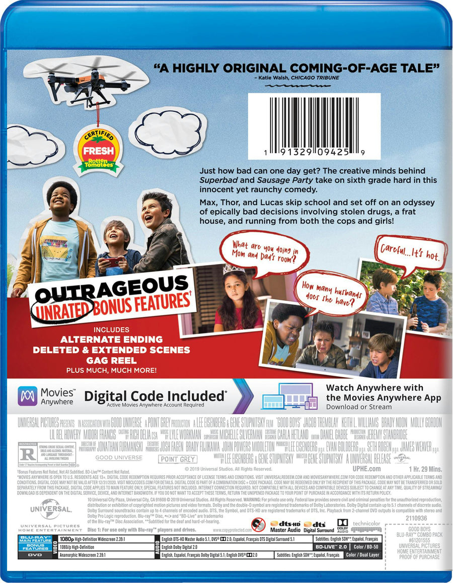 Good Boys (DVD + Digital) [Blu-ray]