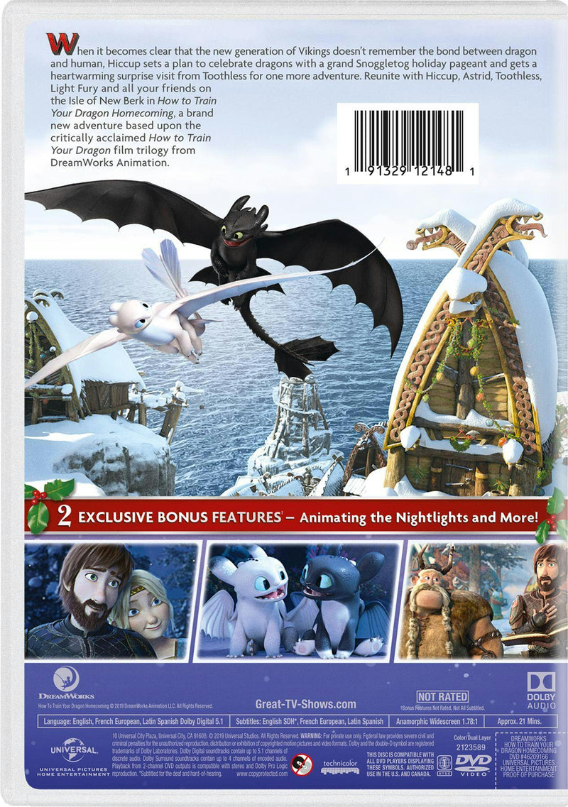 How to Train Your Dragon Homecoming [DVD]