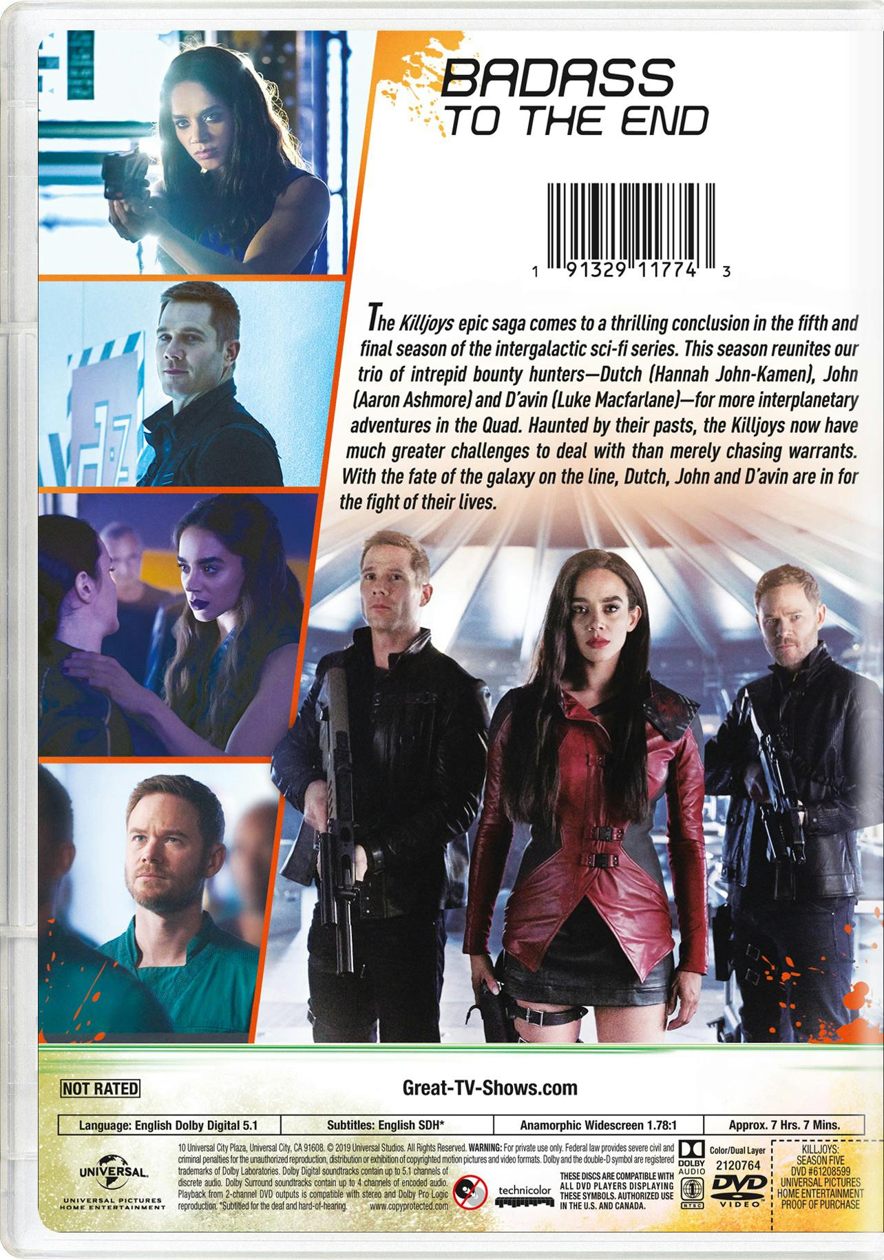Killjoys: Season Five [DVD] – GRUV Entertainment