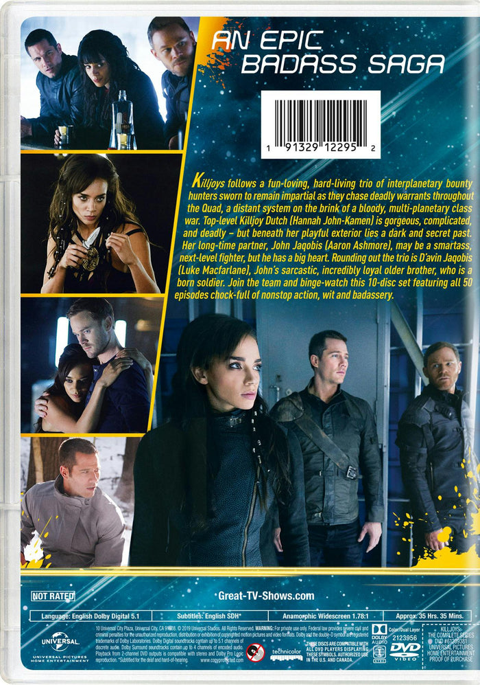 Killjoys: Seasons One - Five (DVD Set) [DVD]