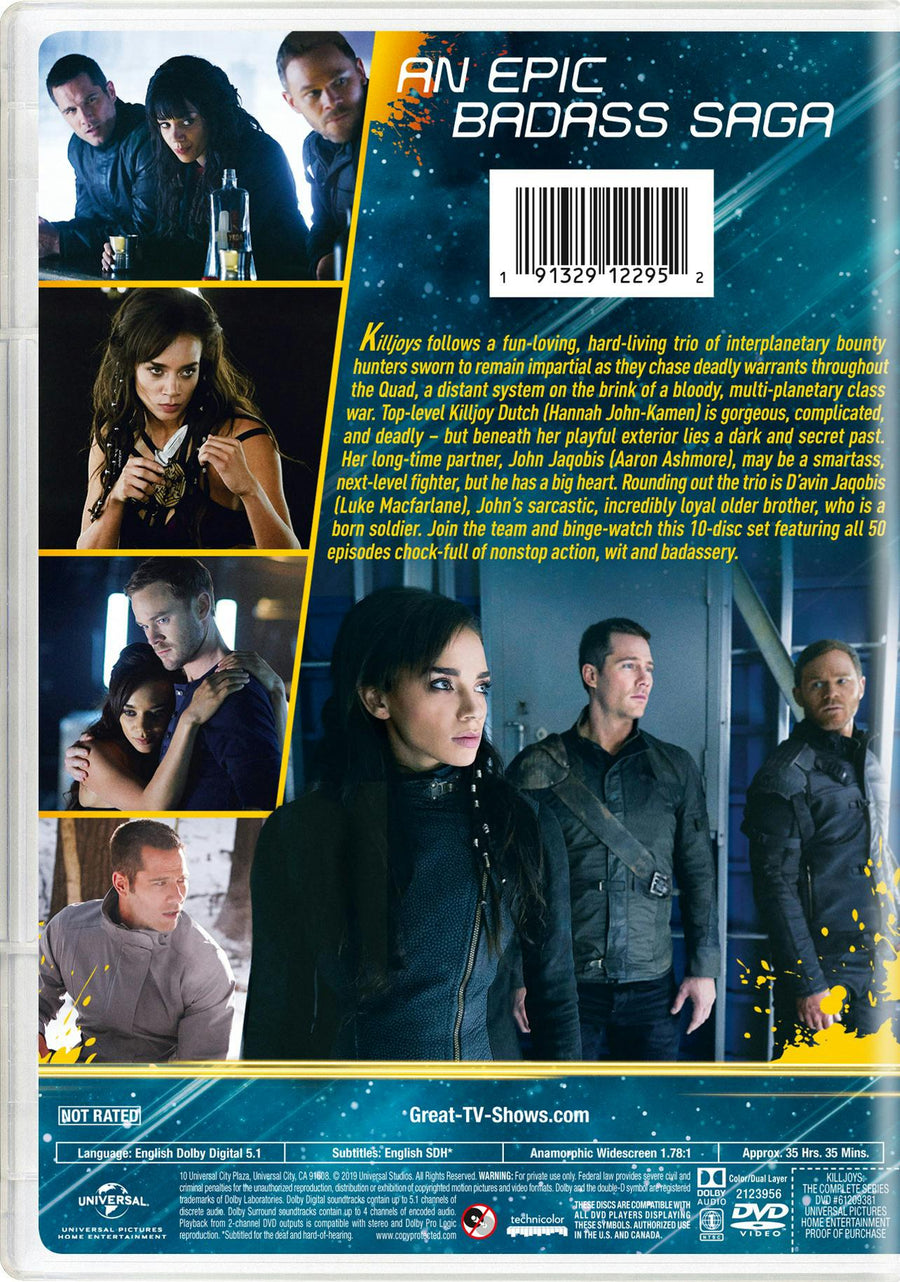 Killjoys: Seasons One - Five (DVD Set) [DVD]