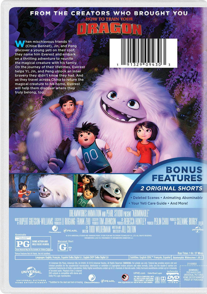 Abominable [DVD]