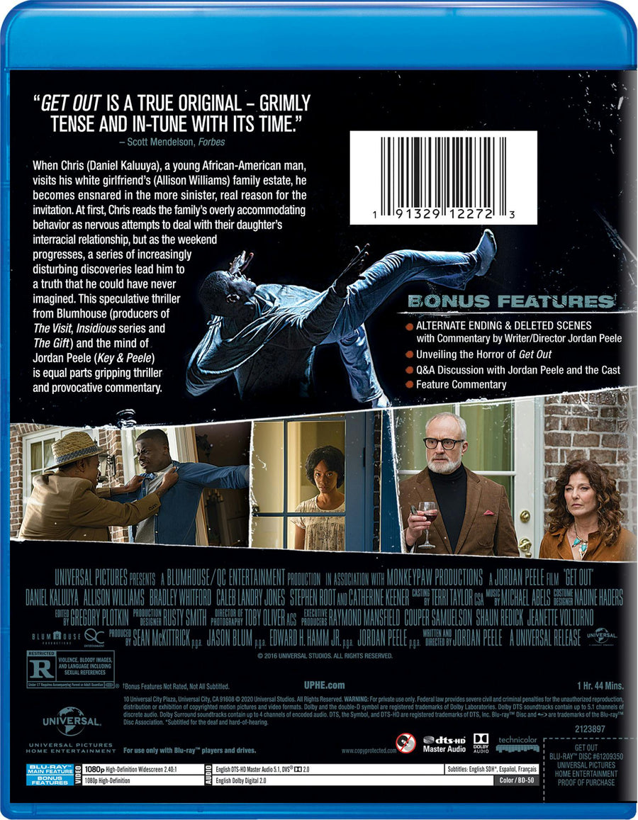 Get Out (Blu-ray New Box Art) [Blu-ray]