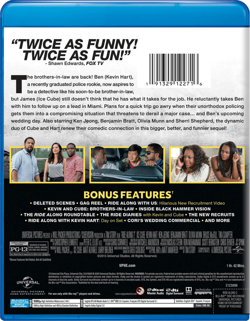 Ride Along 2 (Blu-ray New Box Art) [Blu-ray]
