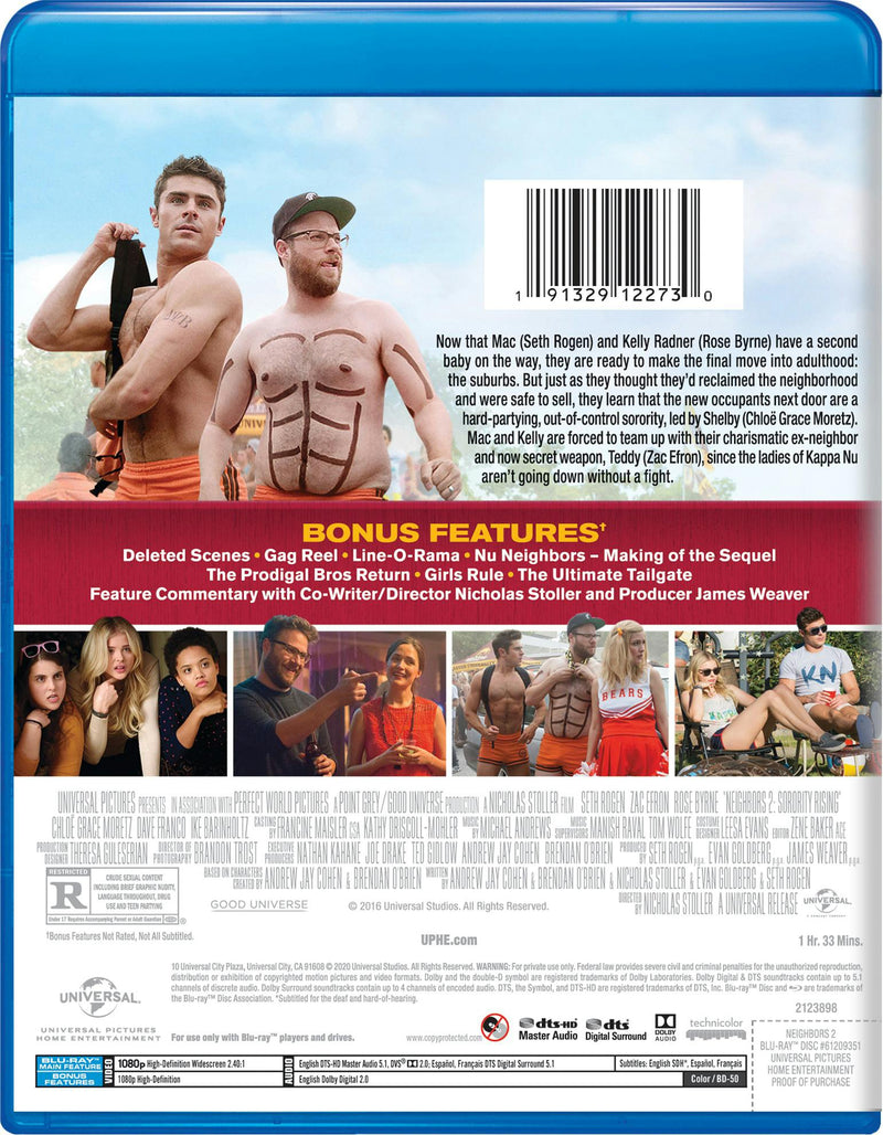 Neighbors 2 (Blu-ray New Box Art) [Blu-ray]