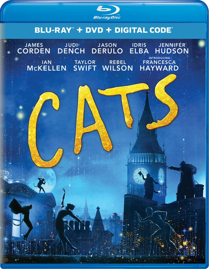 Cats (DVD + Digital) [Blu-ray]