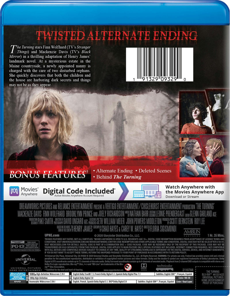 The Turning (DVD + Digital) [Blu-ray]