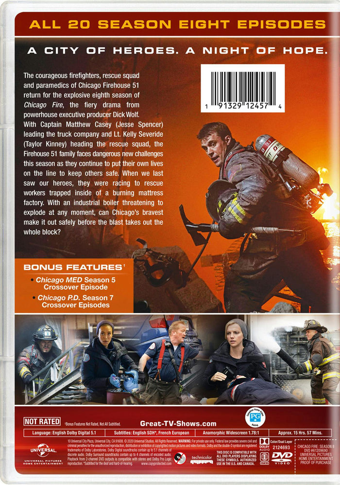 Chicago Fire: Season Eight [DVD]