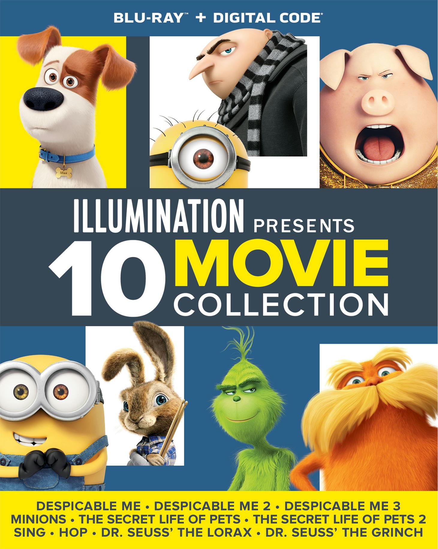 Illumination Presents: 10-Movie Collection (Blu-ray + Digital Copy