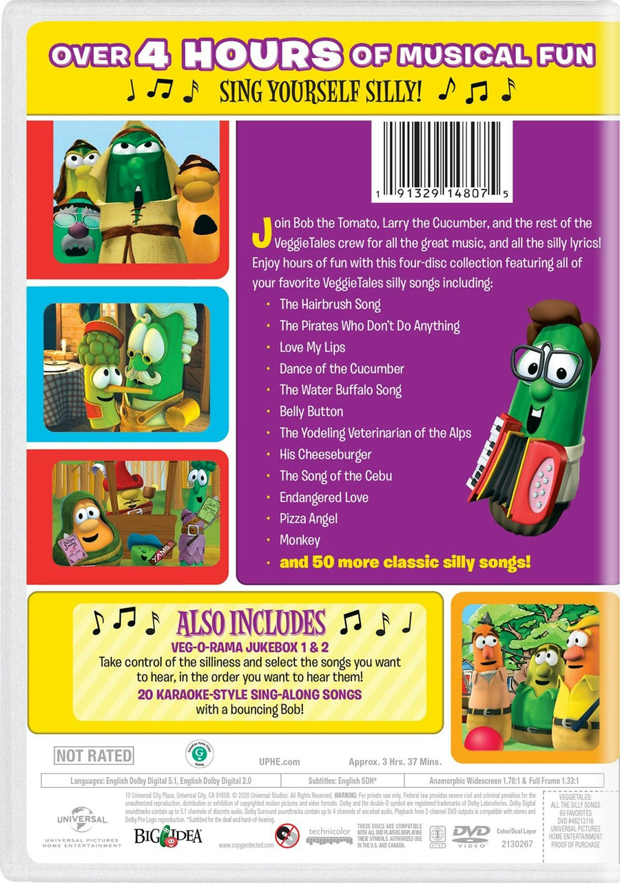VeggieTales: All the Silly Songs - 60 Favorites [DVD]