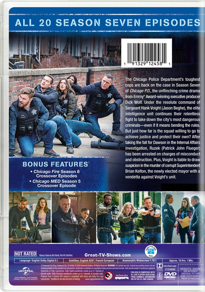 Chicago P.D.: Season Seven [DVD]