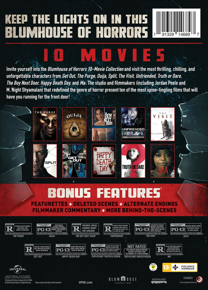 Blumhouse of Horrors 10-movie Collection (DVD Set) [DVD]