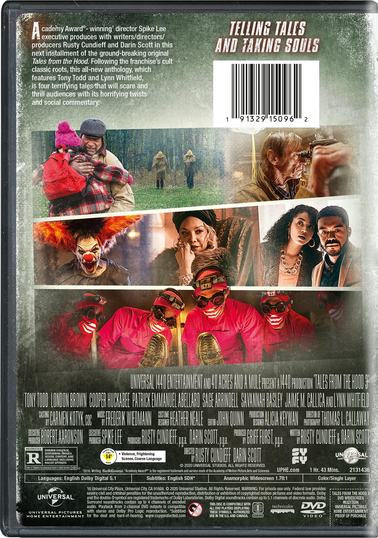 Tales from the Hood 3 [DVD] – GRUV Entertainment