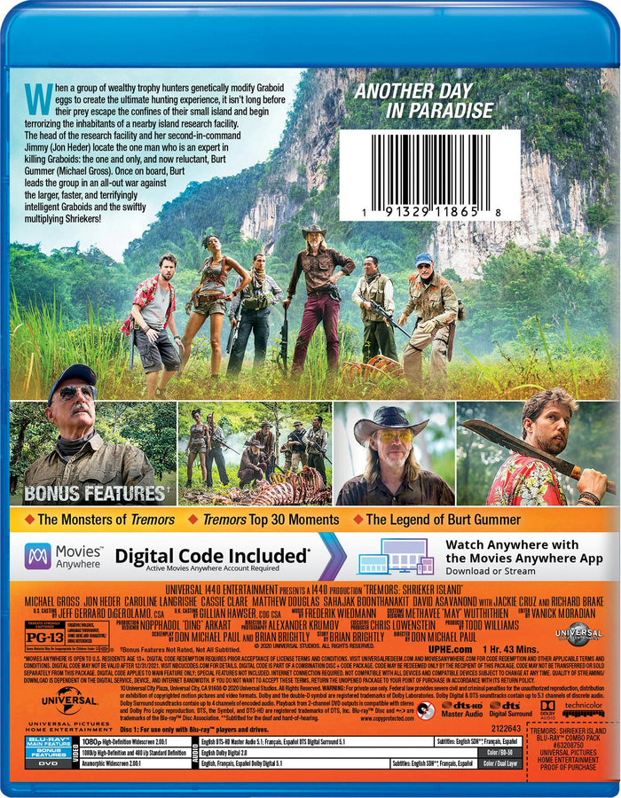 Tremors: Shrieker Island (Digital) [Blu-ray]