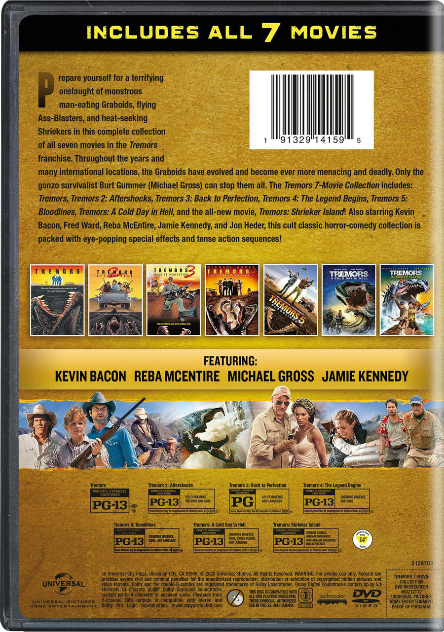 Tremors: 7-Movie Collection (DVD Set) [DVD]