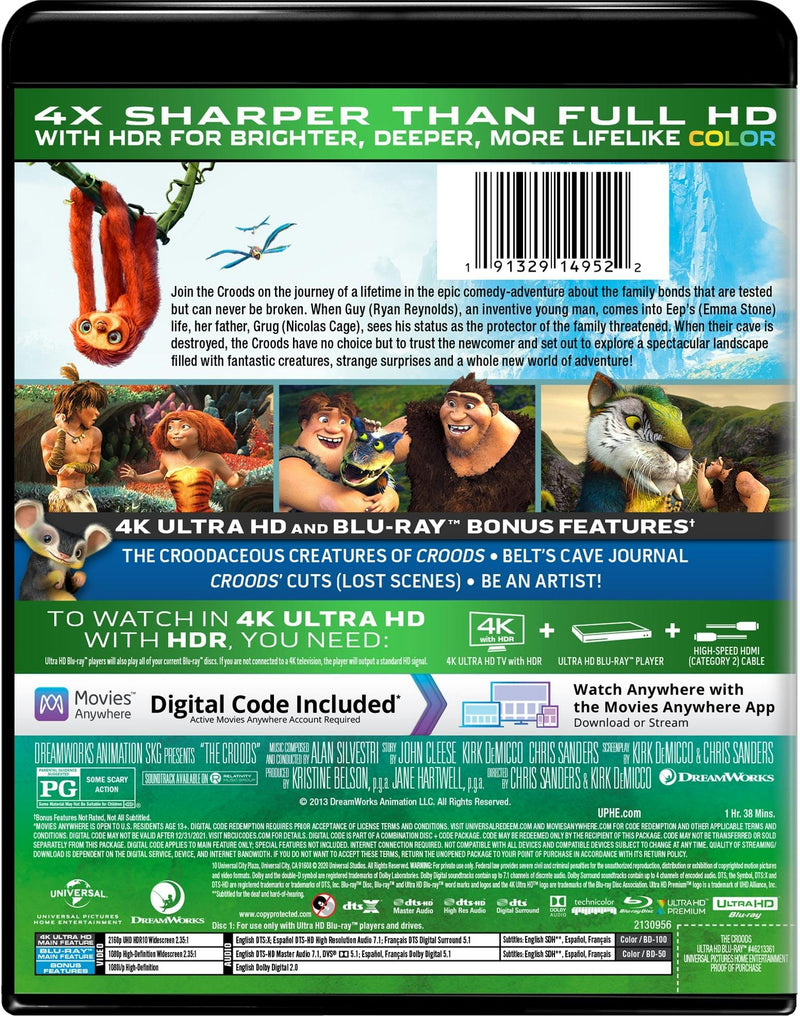 The Croods (4K Ultra HD) [UHD]