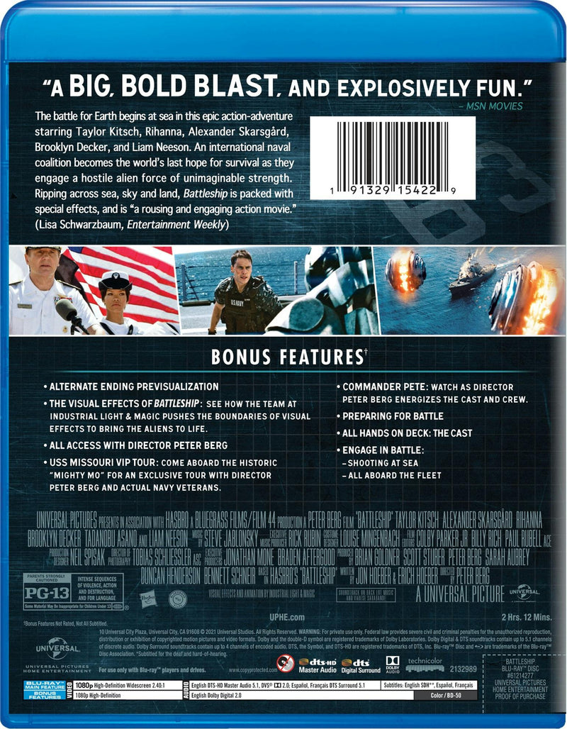 Battleship (Blu-ray New Box Art) [Blu-ray]