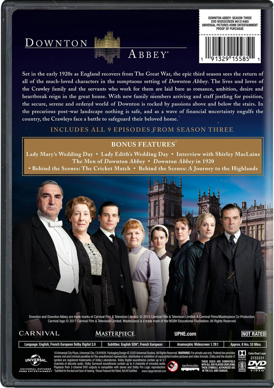 Downton Abbey: Season Three [DVD]
