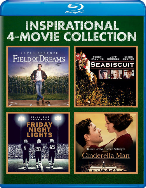 Inspirational 4-movie Collection (Field of Dreams/Seabiscuit/Friday Night Lights/Cinderella Man) (Blu-ray Set) [Blu-ray]