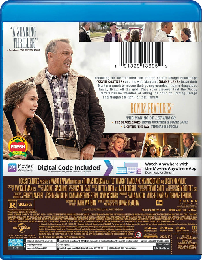 Let Him Go (with DVD) [Blu-ray]