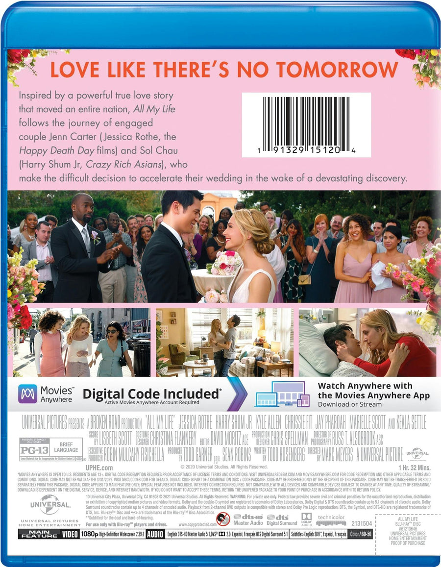 All My Life (Blu-ray + Digital Copy) [Blu-ray]