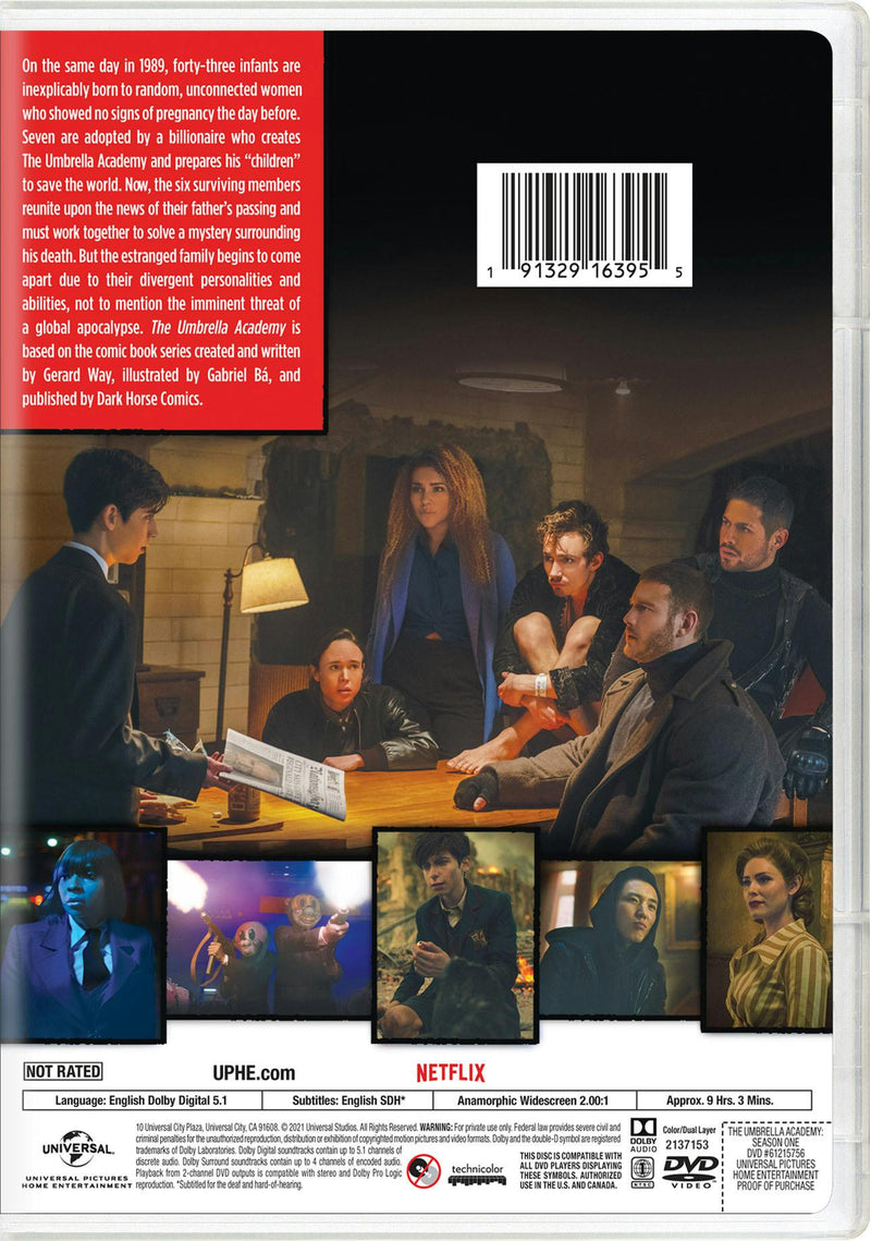 The Umbrella Academy: Season One [DVD]