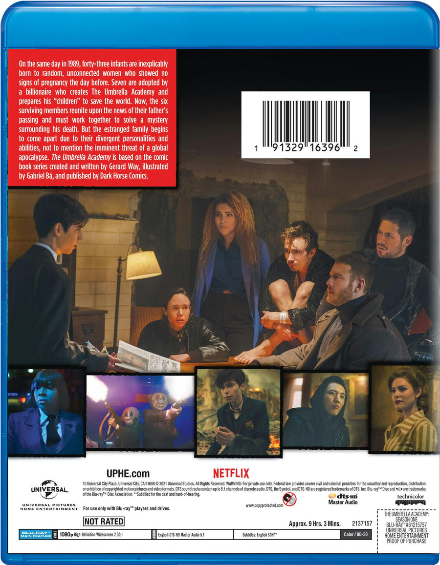 The Umbrella Academy: Season One [Blu-ray]