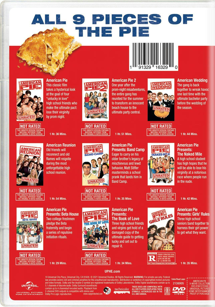 American Pie 9-movie Collection (Box Set) [DVD]