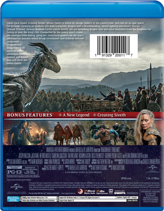 Dragonheart: Vengeance [Blu-ray]