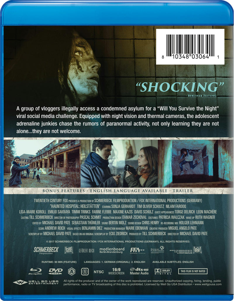 Haunted Hospital: Heilstätten (with DVD) [Blu-ray]