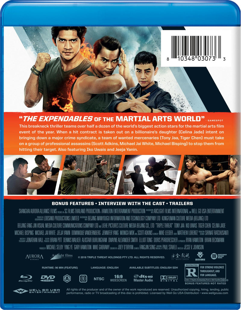 Triple Threat (with DVD) [Blu-ray]