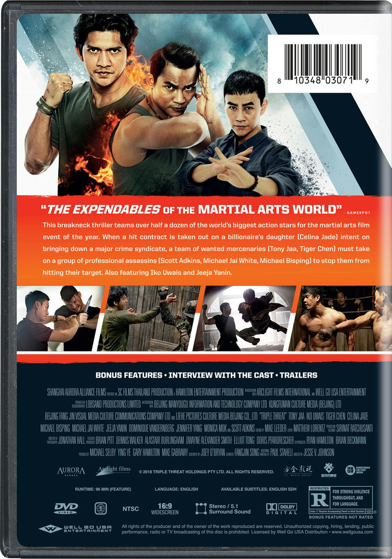 Triple Threat (2019) [DVD]