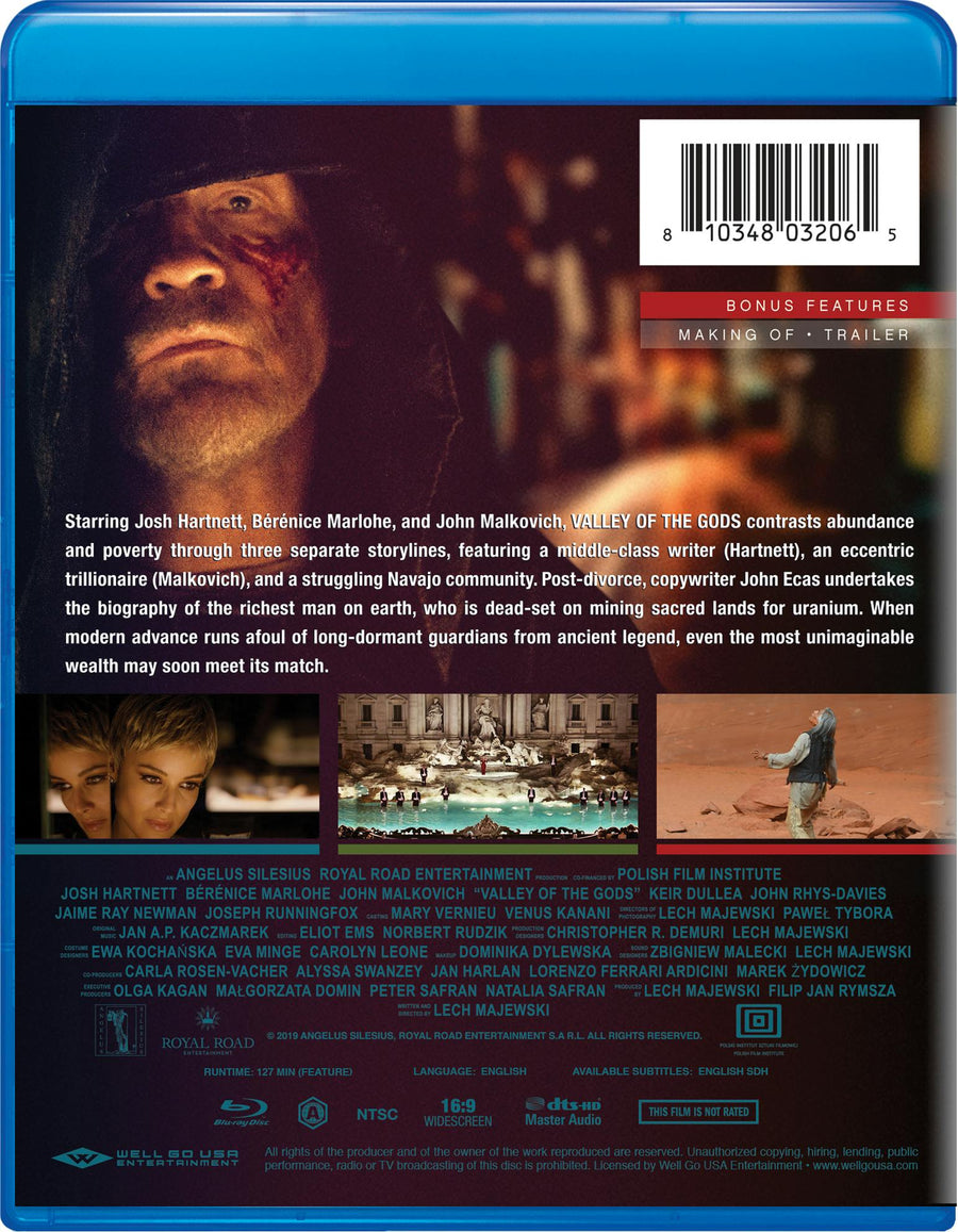 Valley of the Gods [Blu-ray]