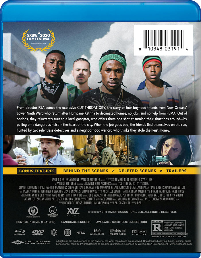 Cut Throat City (with DVD) [Blu-ray]