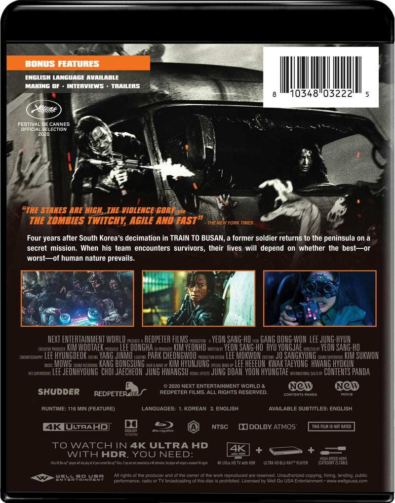 Train to Busan Presents - Peninsula (4K Ultra HD + Blu-ray) [UHD]