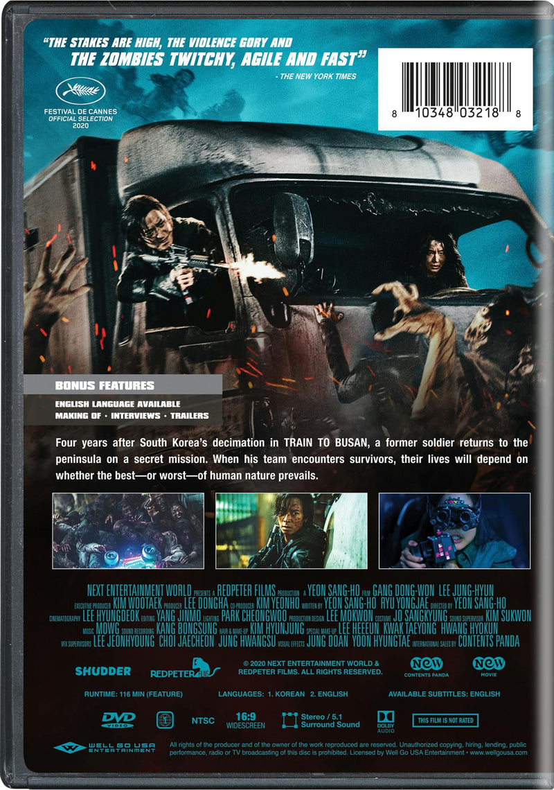 Train to Busan Presents - Peninsula [DVD]