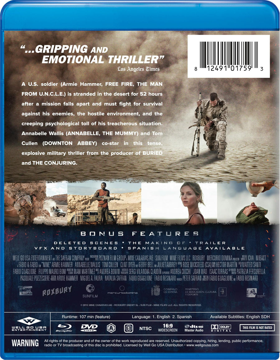 Mine (with DVD) [Blu-ray]