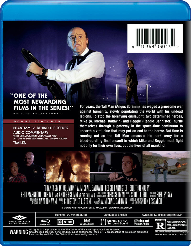 Phantasm 4 - Oblivion [Blu-ray]