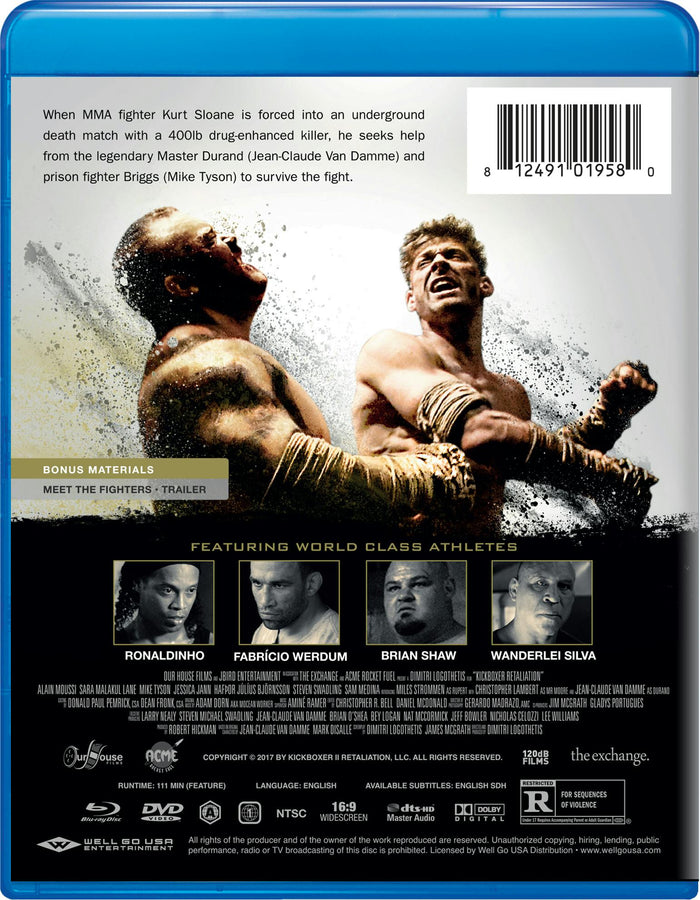 Kickboxer: Retaliation (with DVD) [Blu-ray]