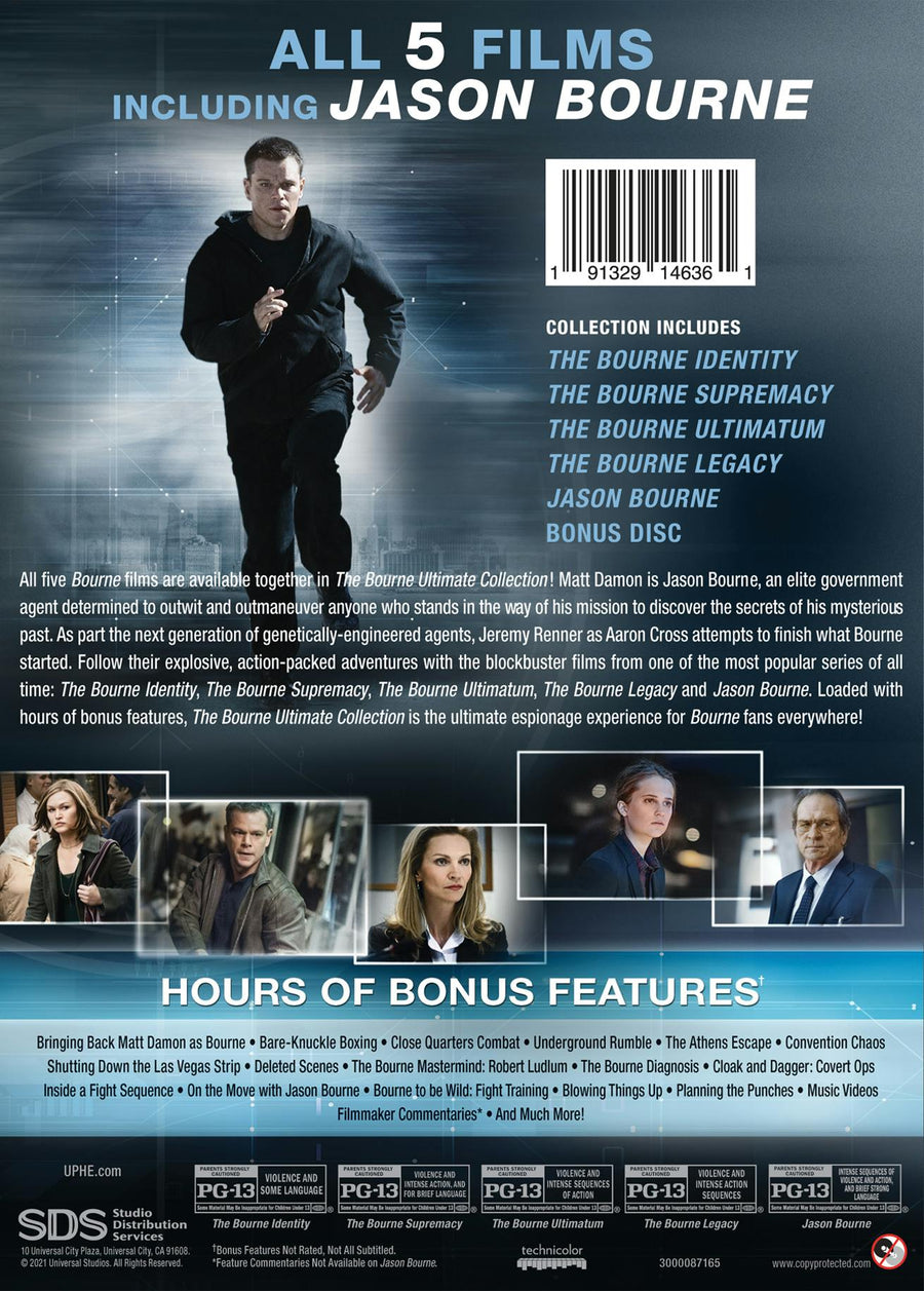 Bourne: The Ultimate 5-movie Collection [DVD]