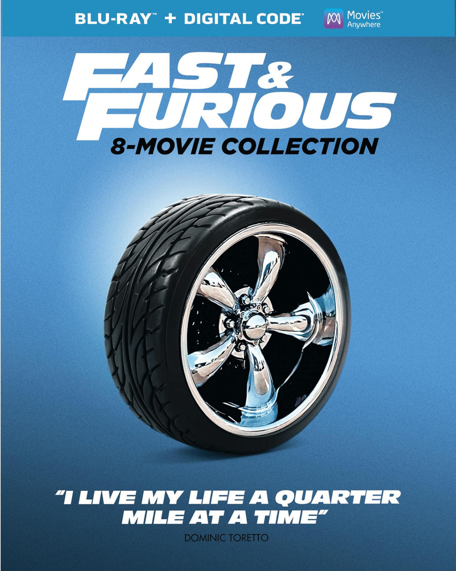 Fast & Furious: 8-movie Collection (Blu-ray + Digital Copy) [Blu-ray]