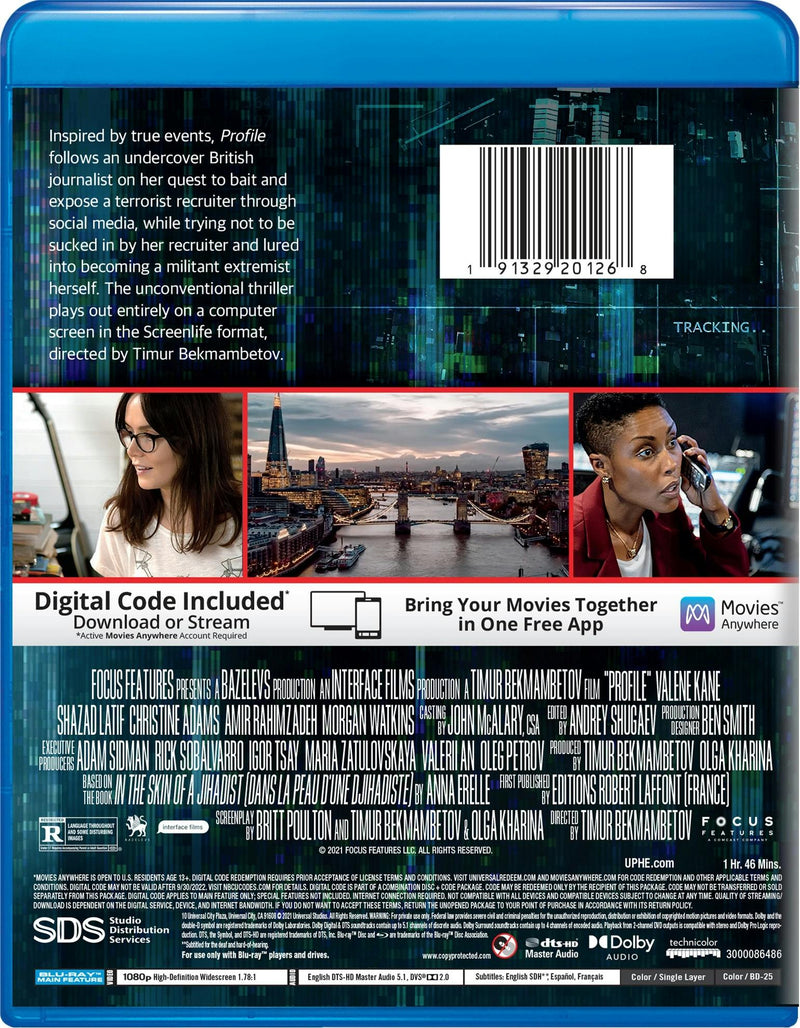 Profile (Blu-ray + Digital Copy) [Blu-ray]
