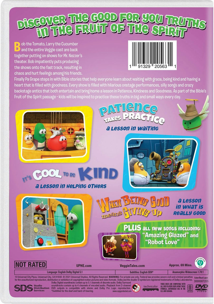 VeggieTales: Fruits of the Spirit Stories... [DVD]