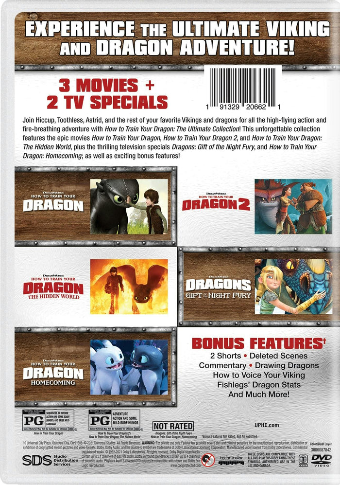 How to Train Your Dragon: Ultimate Collection (Box Set) [DVD]