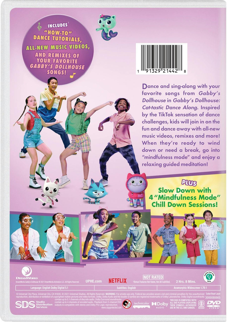 Gabby's Dollhouse - Cat-tastic Dance Along! [DVD]