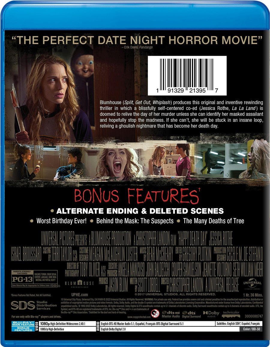 Happy Death Day [Blu-ray]