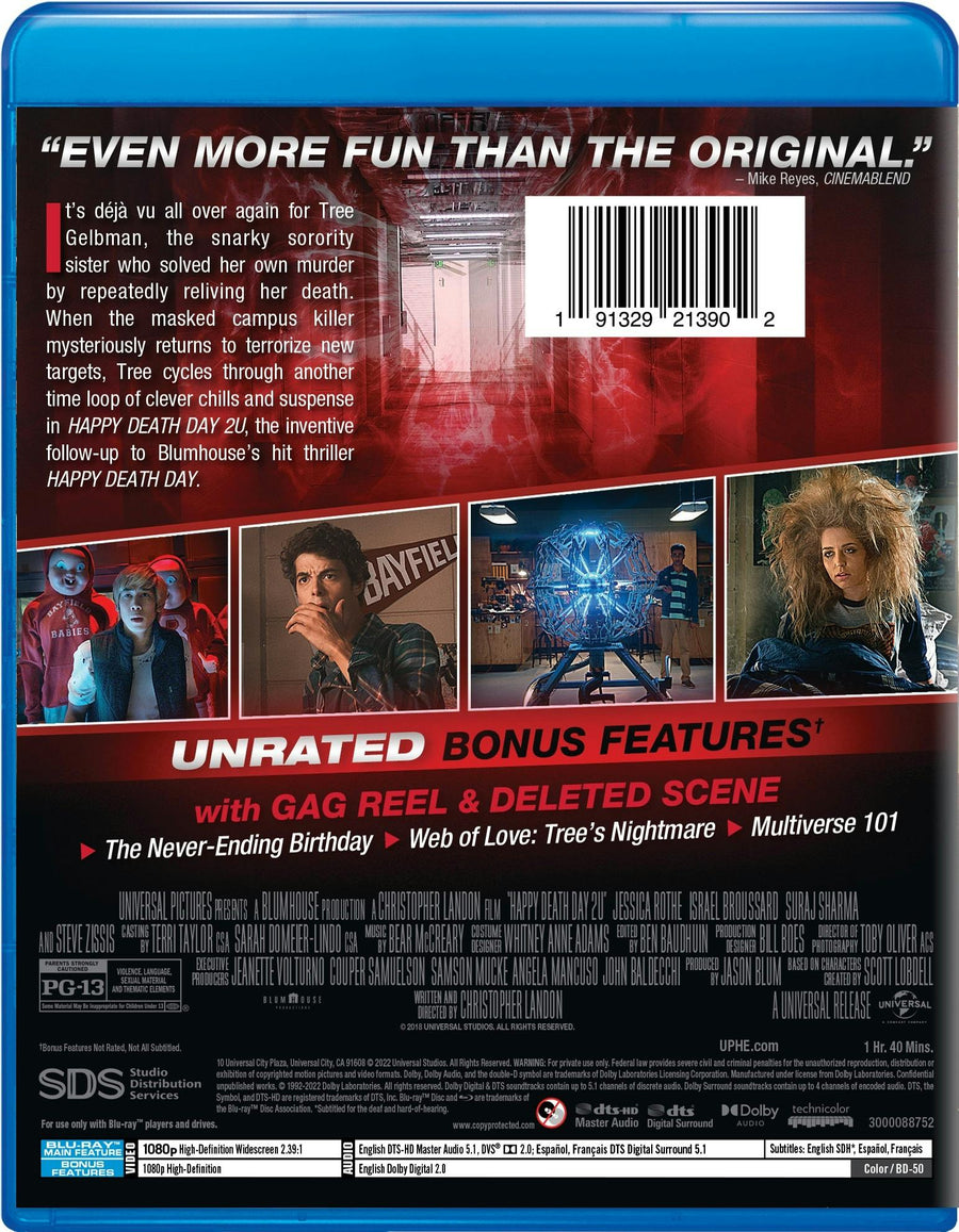 Happy Death Day 2u [Blu-ray]