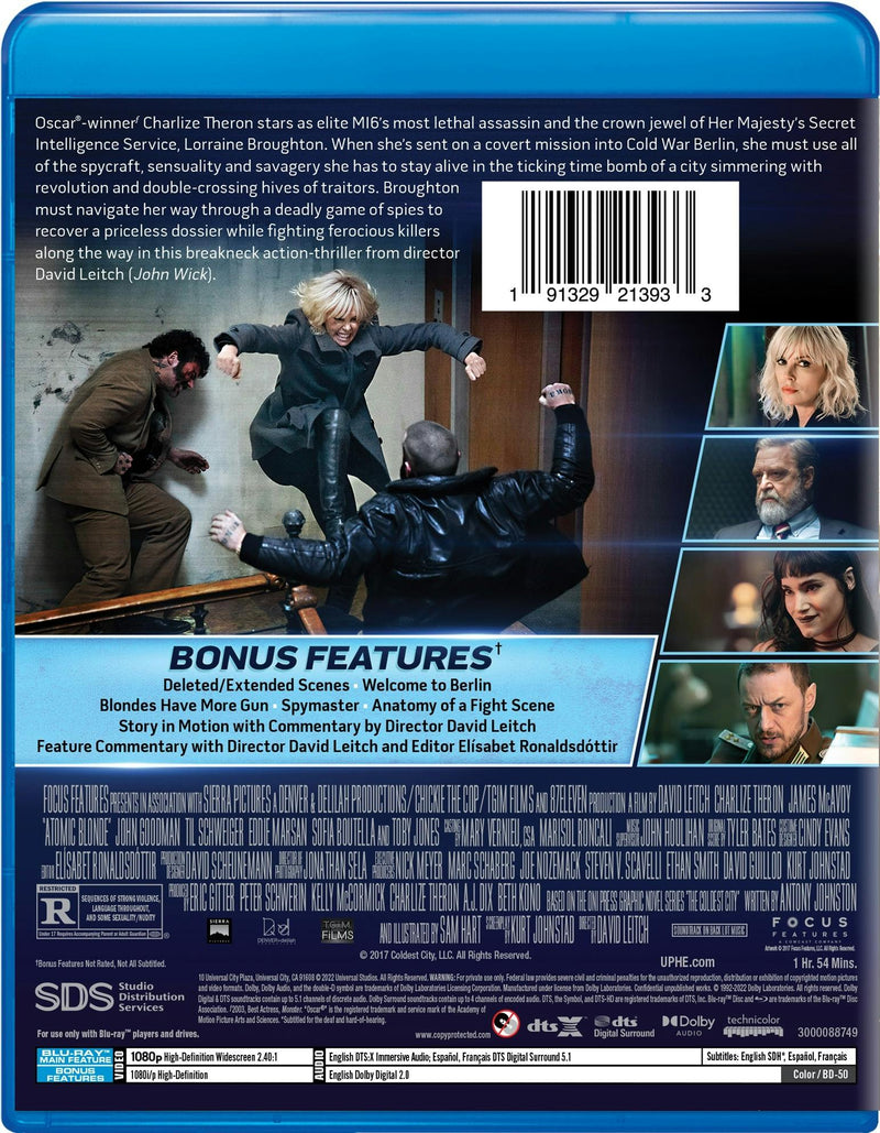 Atomic Blonde [Blu-ray]