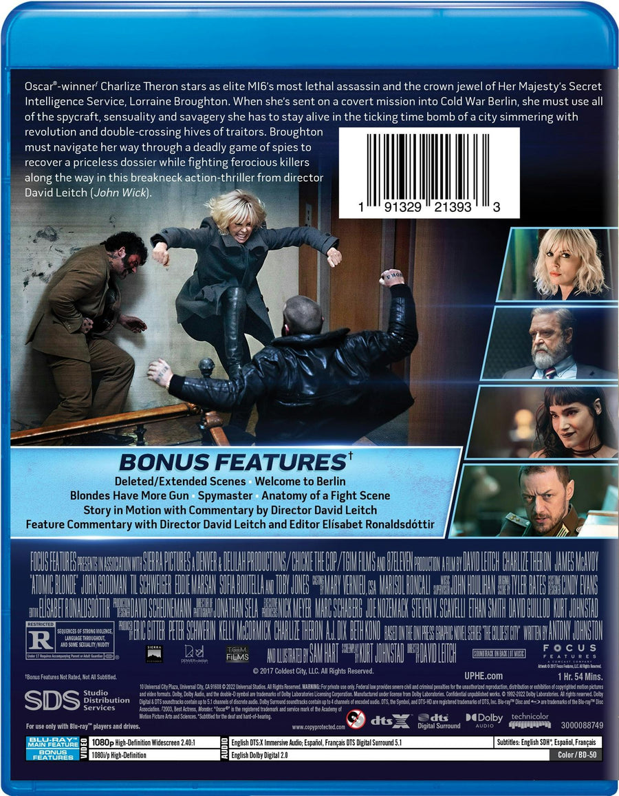 Atomic Blonde [Blu-ray]
