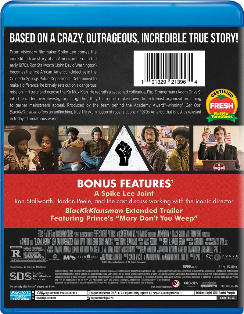 BlackkKlansman [Blu-ray]